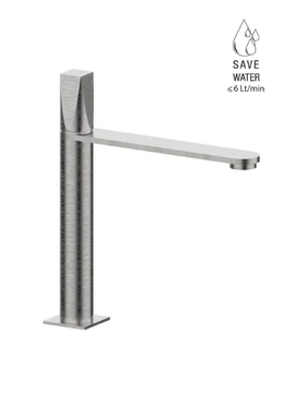 ALINE 49040 - Single handle stainless steel washbasin mixer without waste by Rubinetterie Frattini - view 3